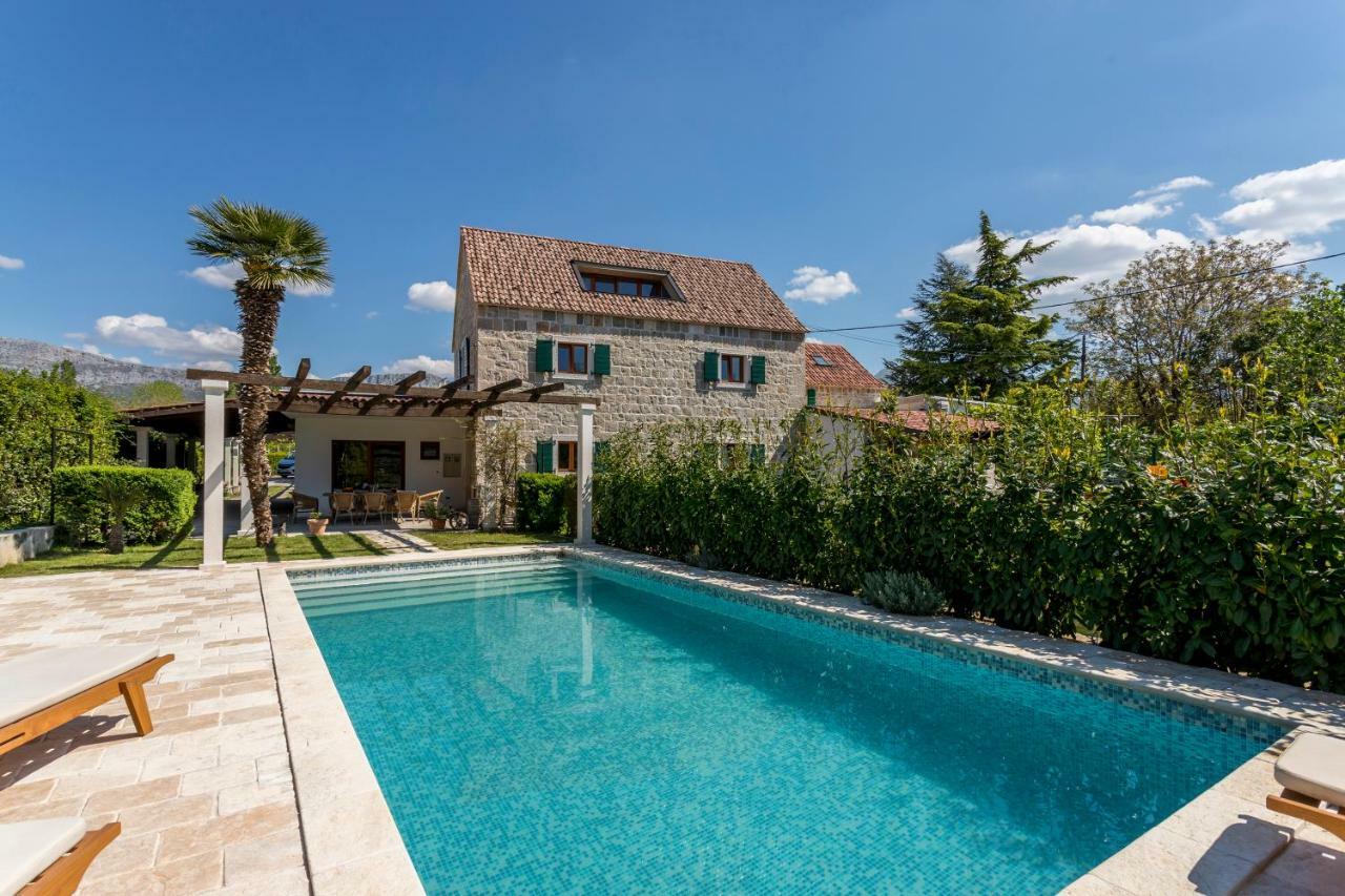 Villa Draga Paradise Pool Villa In Split Солин Экстерьер фото