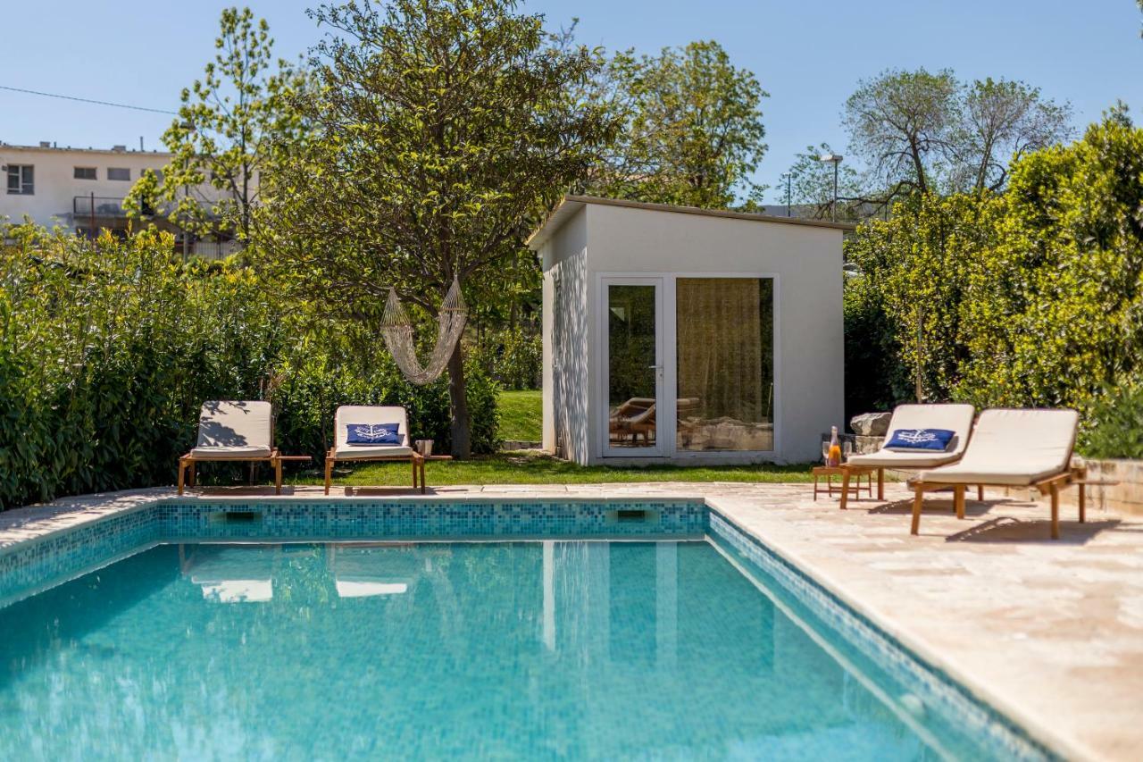 Villa Draga Paradise Pool Villa In Split Солин Экстерьер фото