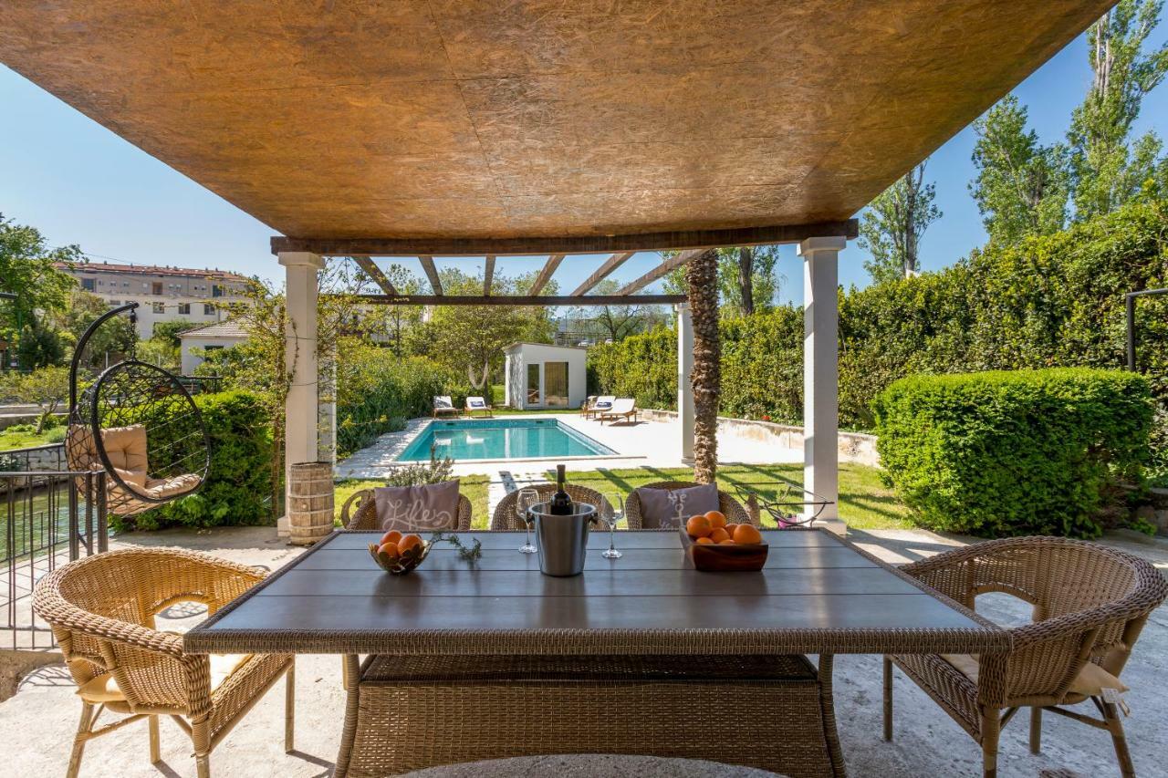 Villa Draga Paradise Pool Villa In Split Солин Экстерьер фото